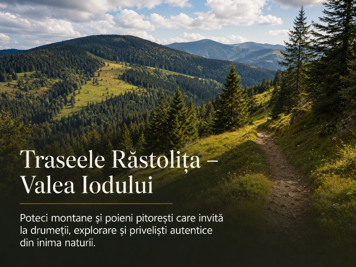 Traseele Răstolița – Valea Iodului — atracție turistică lângă Meștera 9